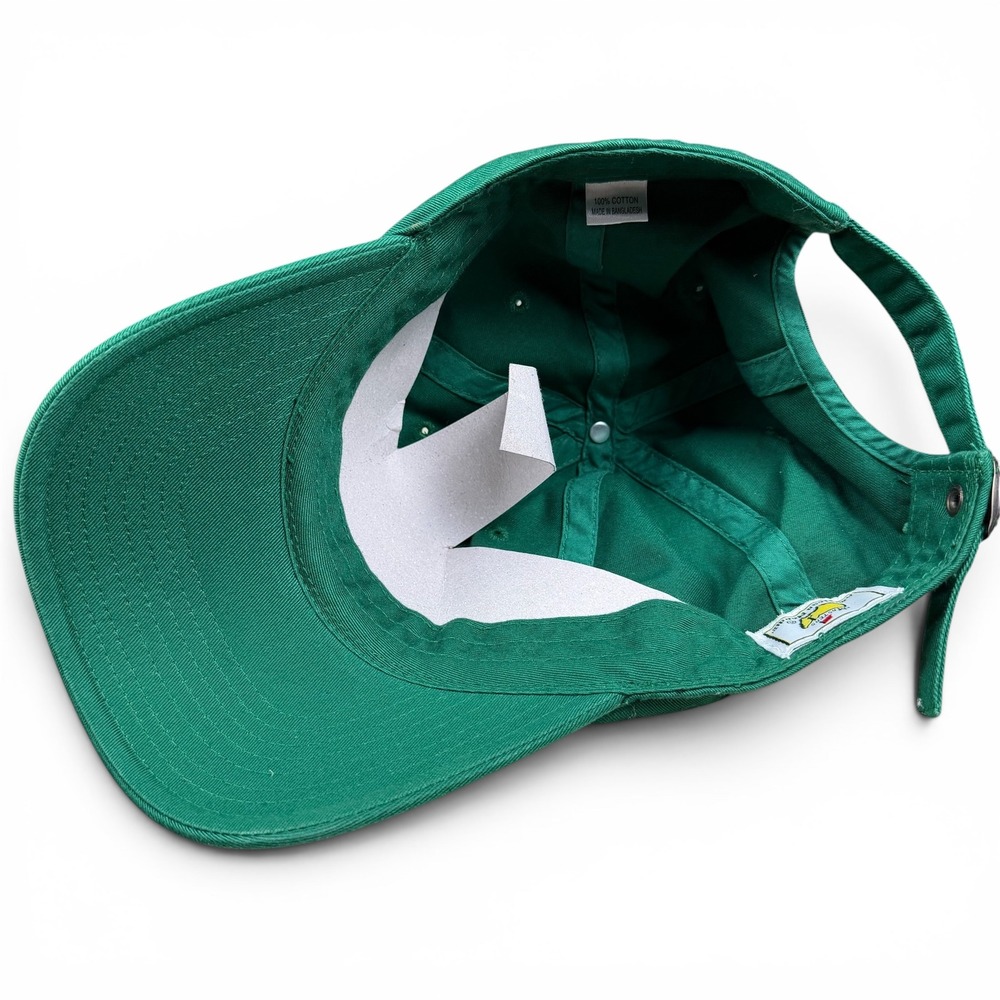 American Needle Masters 2016 Tournament Golf Hat Green Adjustable Cotton Cap - Picture 5 of 7